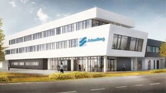 Verwaltungsgebäude Logistikhalle